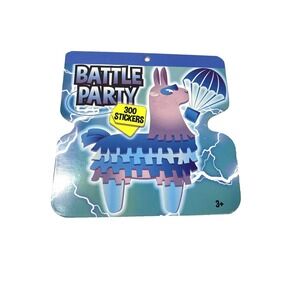 1 pack 300 count battle party stickers by stickerfitti